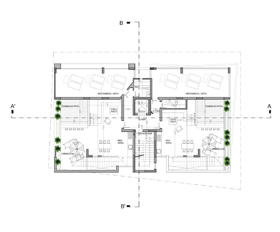 The Cube - Perfect Living - Roof Garden Plan